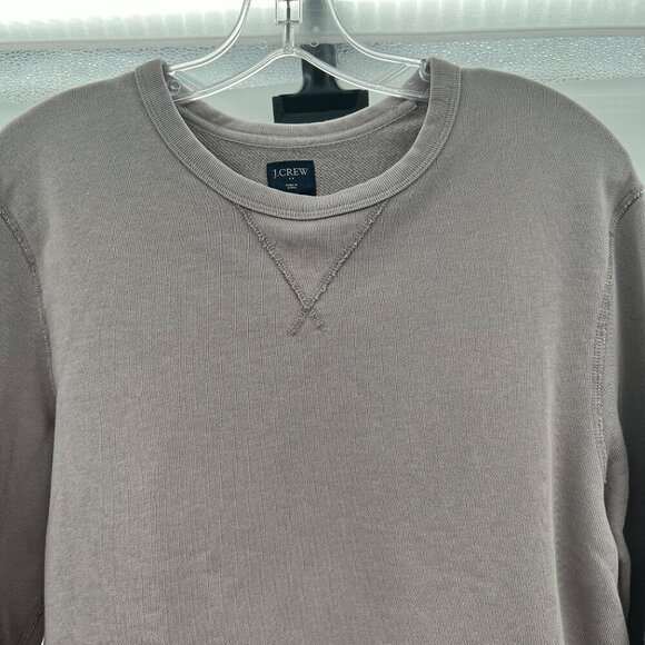 J.Crew Women's Long Sleeve Pullover Top Stone Gray Size Small - Picture 5 of 9